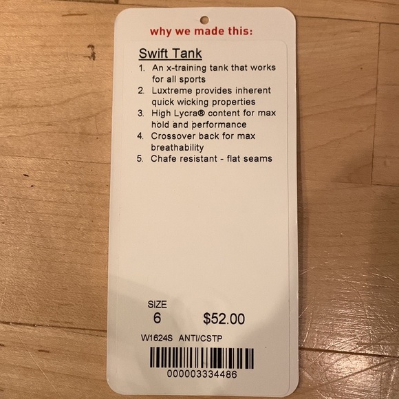 Lululemon Swift Tank - Picture 9 of 9